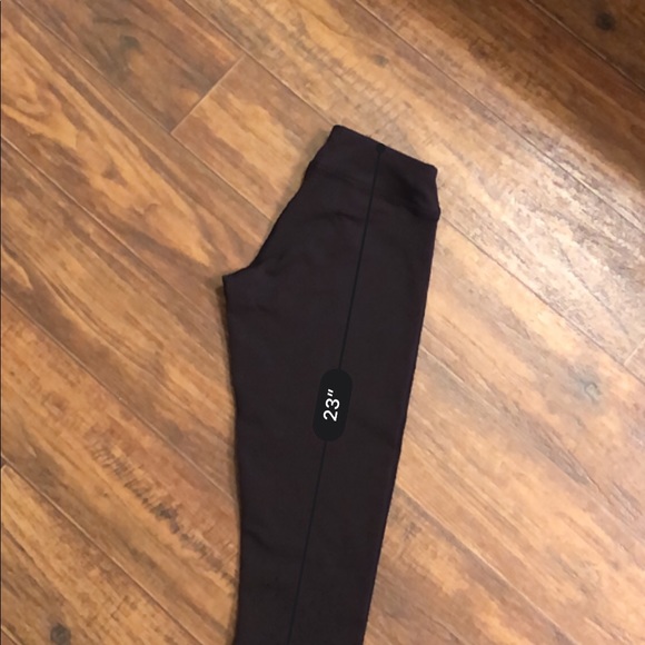 REEBOK black cropped workout leggings size XS - Picture 4 of 5